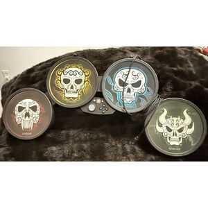 Rock Band Harmonix Wired  822149‎ Drum skulls XBox  WORKS drums only